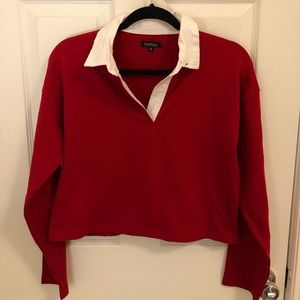 Boohoo Cropped Polo